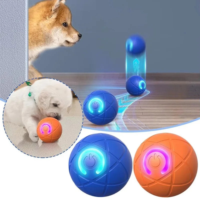 Interactive Rolling Dog Toy Ball